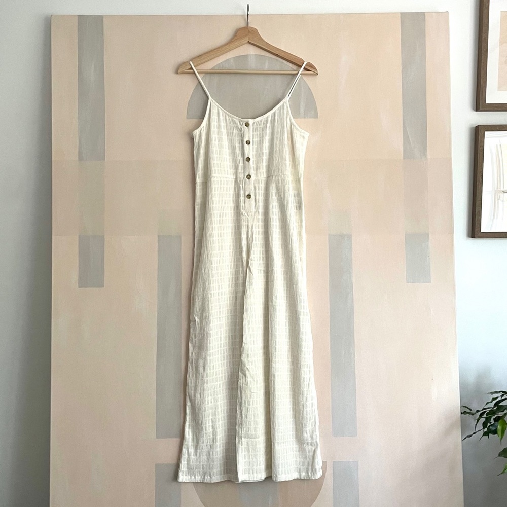 Madewell Beach Cover-up Romper, White Knit, XS, New + Never Worn